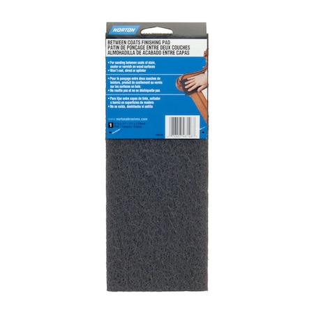Norton Co Norton 000 Grade Micro Fine Finishing Pad 1 pk 07660748146